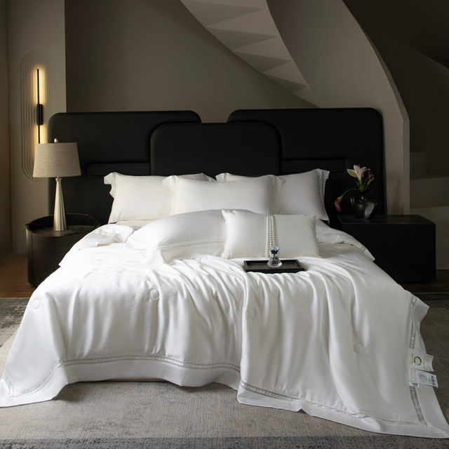 Luxe Home Tencel wit dekbed dekbed