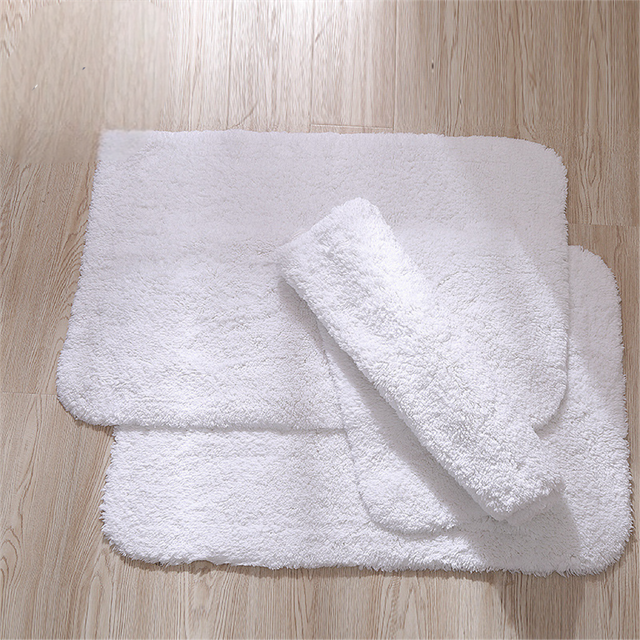 Tappeto da bagno bianco dell'hotel 100% cotone Hotel di alta qualit&agrave; per il bagno