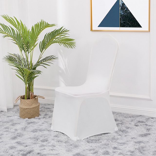 Fodera per sedia hotel 100% poliestere spandex colore bianco nero beige grigio